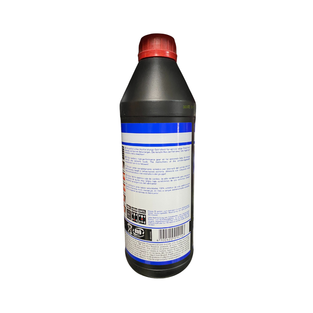 Aceite 100% sintético para transmisión LIQUI MOLY GL5 SAE 75W-90 – 1 litro