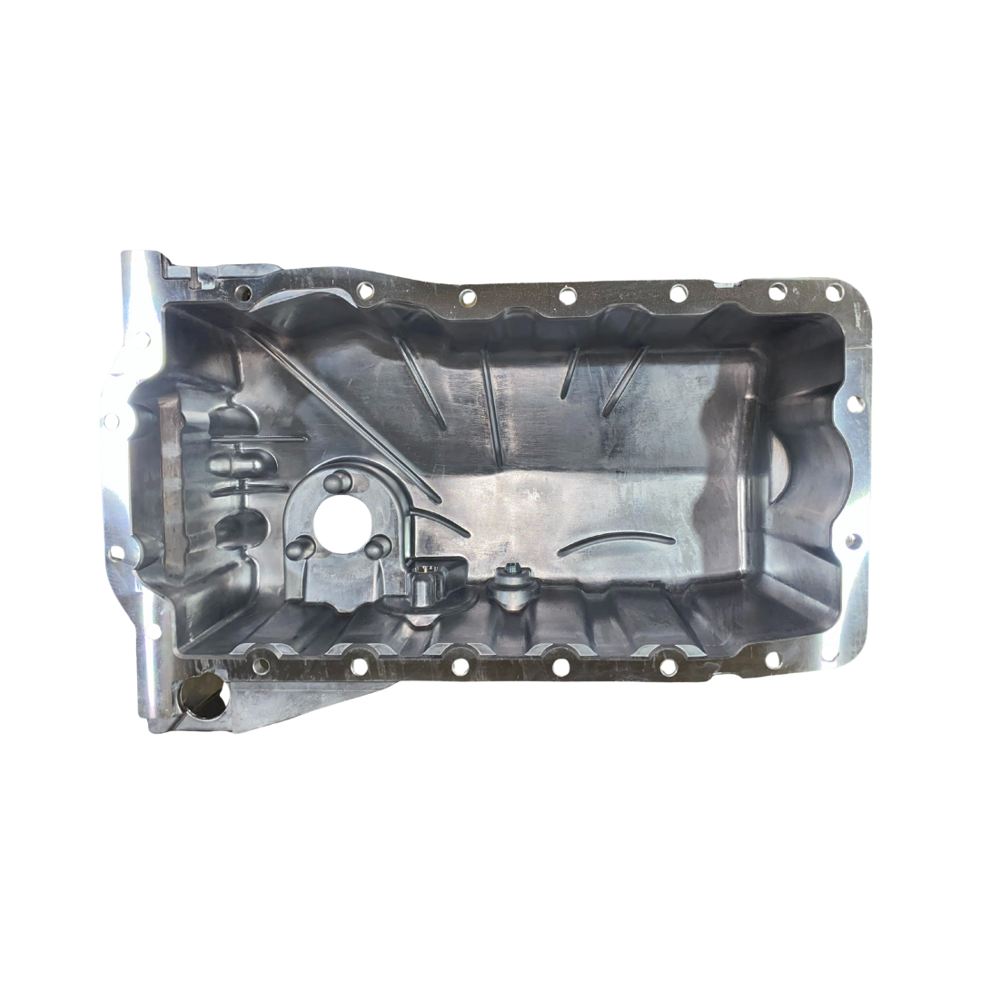 Cárter de aceite BRUCK de aluminio con orificio para sensor para VW, Audi y Seat 1.8T (1996-2015)