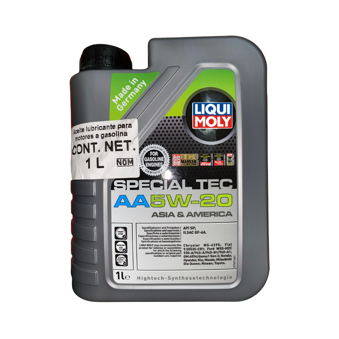 Aceite sintético Liqui Moly Special Tec AA 5W-20 API SP / ILSAC GF-6A 1 L