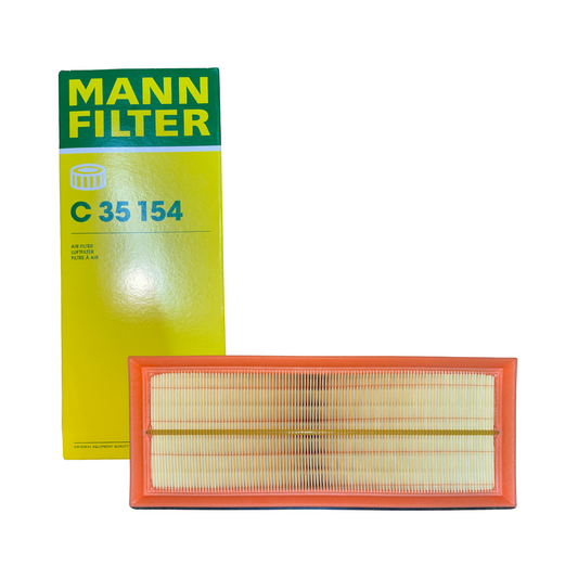 Filtro de aire Mann-Filter C 35 154 compatible con Volkswagen Tiguan y otros modelos VAG