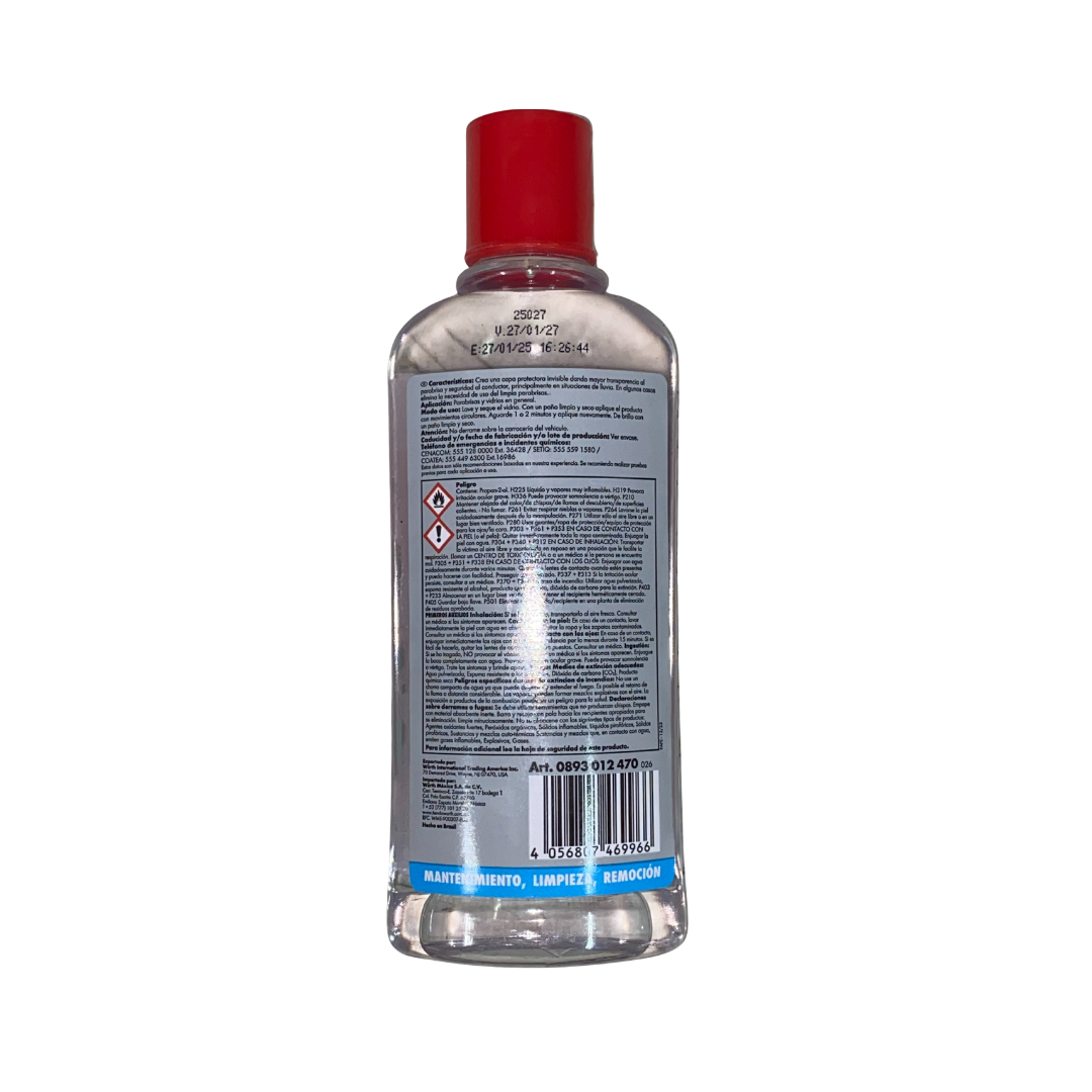 Líquido Limpiador / Repelente de Agua para Parabrisas Wurth 100 ml
