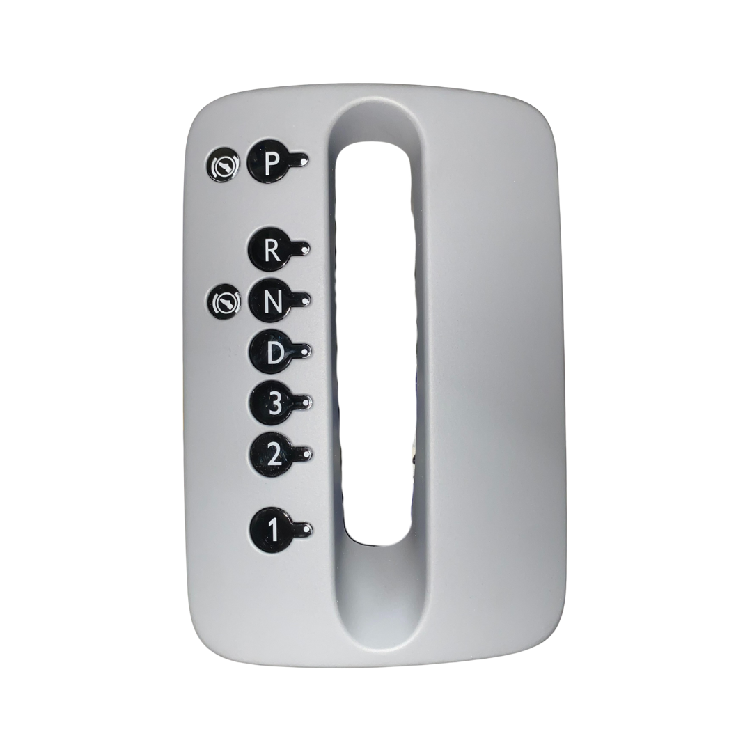 Cubierta de palanca de cambios gris OEM Volkswagen 1C1-713-601-F (Color 3SG Flannel Grey)