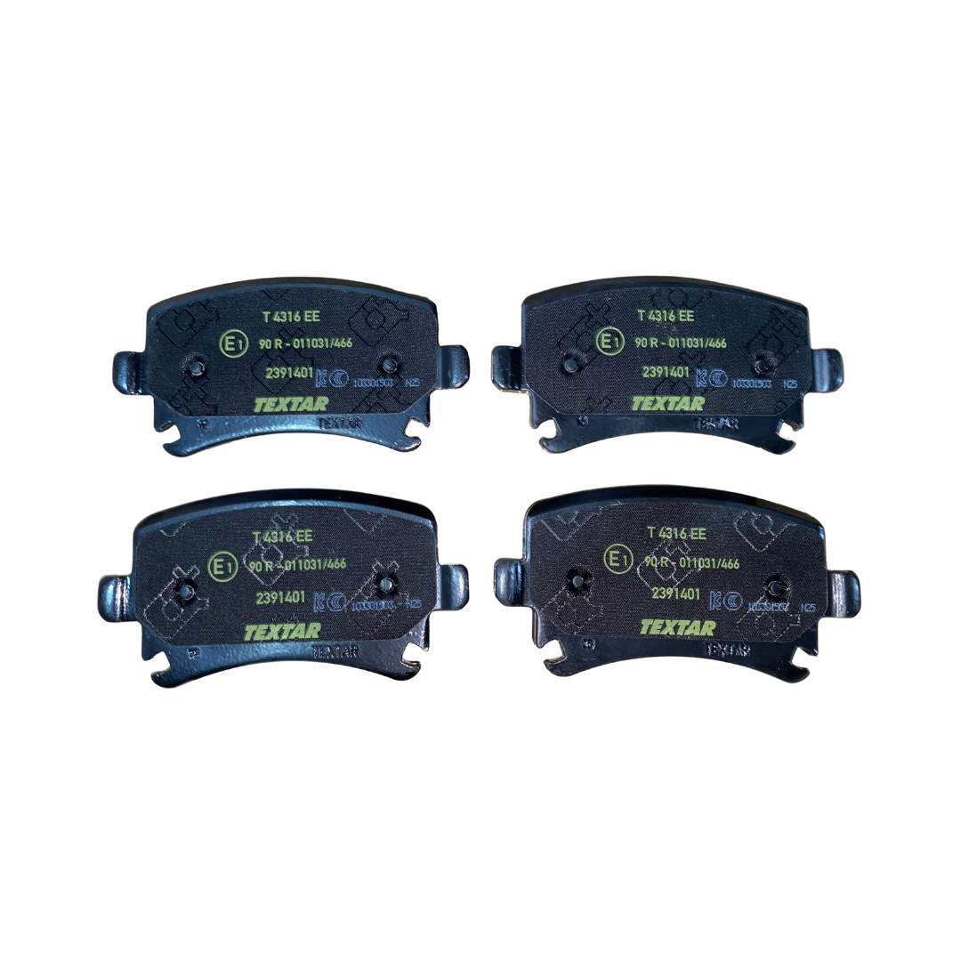Balatas traseras TEXTAR 2391401 – Audi, Volkswagen, SEAT y Škoda (amplia compatibilidad)