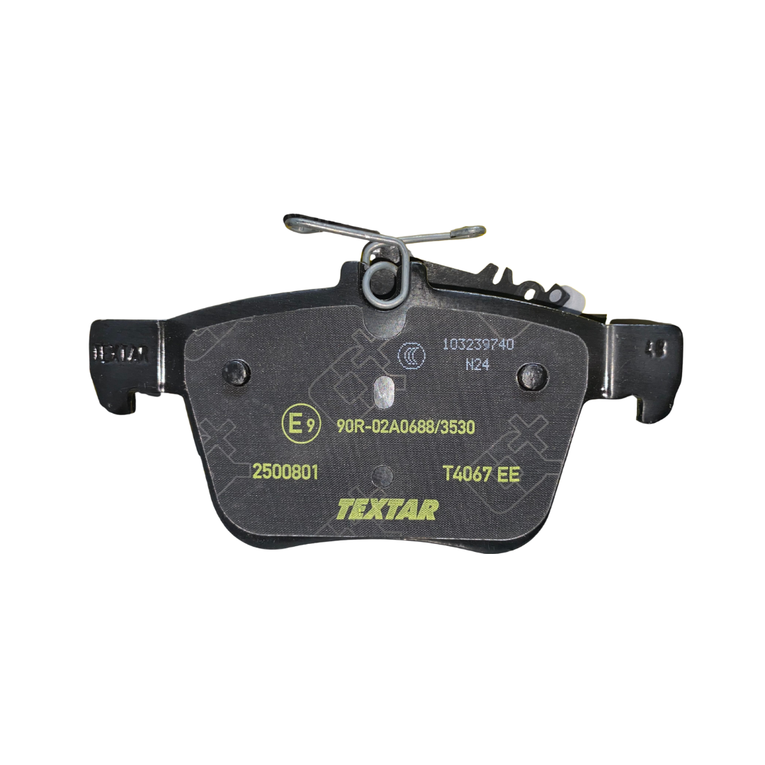 Balatas traseras TEXTAR 2500801 – Audi, Volkswagen, SEAT y Škoda 1.4 TSI