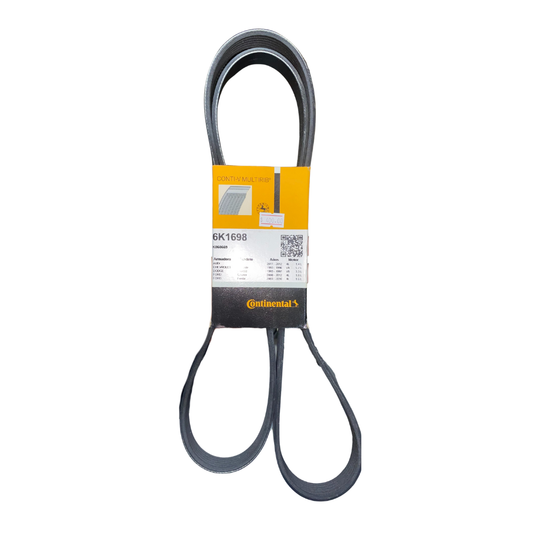 Correa Poly-V Continental Conti-V Multirib 6K1698 – Aplicaciones Audi, BMW, Chevrolet, Ford, SEAT y Volkswagen