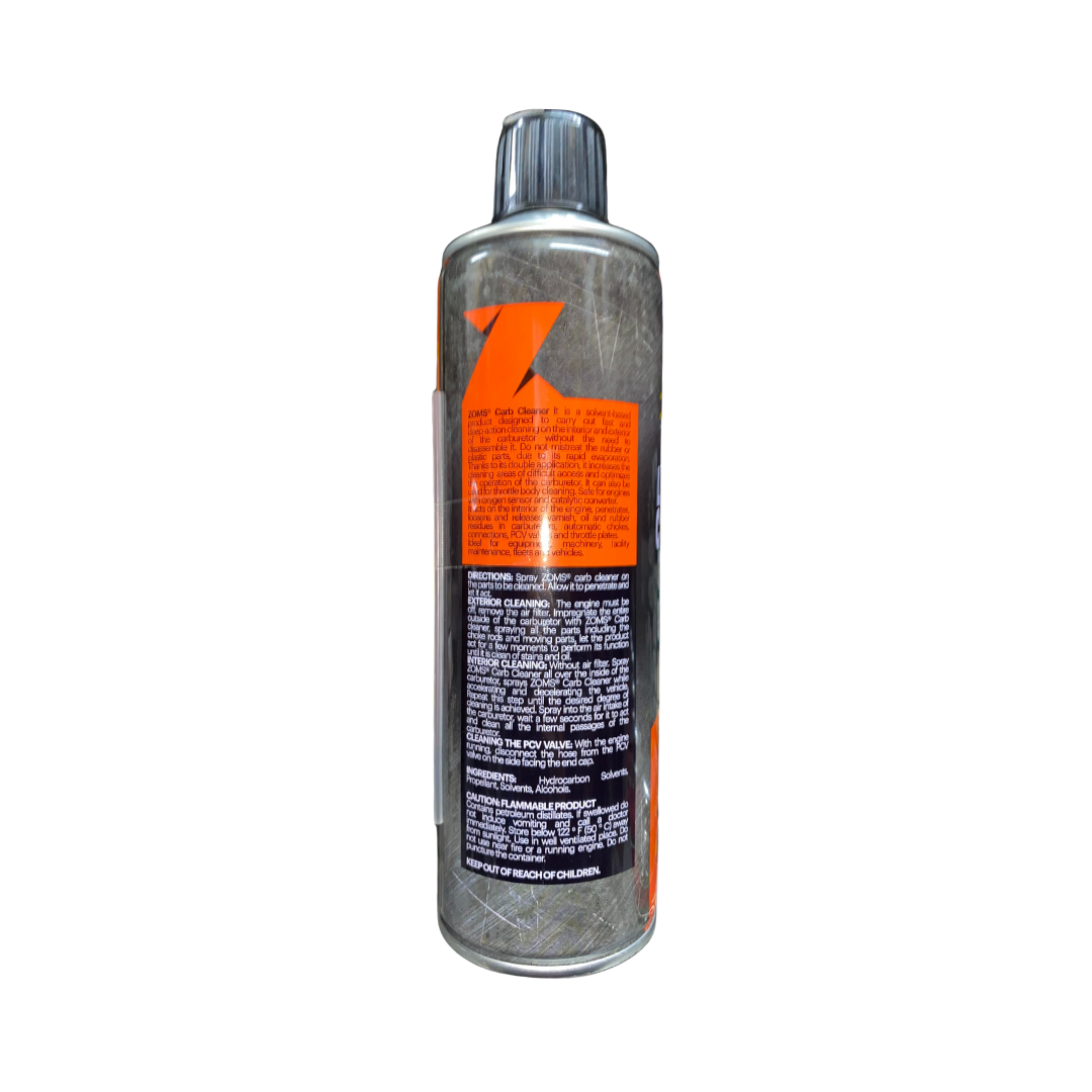 Limpiador de carburador ZOMS 500 ml con alta potencia de limpieza